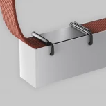 Трековый светильник ременной Maytoni Basis Parity TR129B-24W3K-W 48V 3000K 24Вт белый (LED)