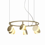 Подвесная люстра Mantra Shell 7355 (LED, 220V, подвески, на тросе)