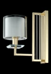 Бра Crystal Lux Nicolas AP1 GOLD/WHITE (220V)