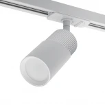 Трековый светильник однофазный Wolta WTL-GU10/06WCH под лампу GU10 белый / Хром DOLCE