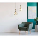 Подвесной светильник Maytoni Tone P002PL-01BZ (220V, на проводе, круглые)