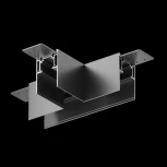 Коннектор Т-образный Gravity накладной черный (магнитный) Maytoni Technical TRA010CT-41B