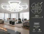 Потолочная люстра Ambrella ACRYLICA FA4515 (LED, 220V, пульт управления)
