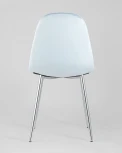 Стул Stool Group Валенсия велюр пыльно-голубой хромированные ножки УТ000004240