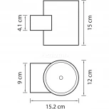 Архитектурная подсветка Lightstar Paro 371572 (LED, 220V, IP65)