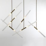 Потолочная люстра на штанге линейная Odeon Light Soho 4306/6 (220V)