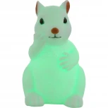 Интерьерная настольная лампа RGB Globo Kraka 28034-20 (для детской, LED, 220V, выключатель, животные)