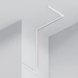 Шинопровод под гипсокартон накладной магнитный белый 2м Maytoni Busbar trunkings Exility TRXM034-412W (48V)