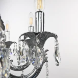 Подвесная люстра Bohemia AL7901 AL79101/10/250 A Ni (220V, подвески, на цепи, подсвечник, свеча)