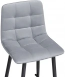 Барный стул Notta Чилли К светло-серый / черный 502080