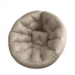 Кресло Dreambag Футон Светло-Бежевый (Велюр, XL) 6926612