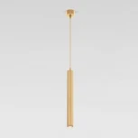 Подвесной светильник 7W 4200K золото Elektrostandard Lead 50245 LED (220V, на проводе, круглые)