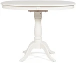 Стол раскладной Solerno (ME-T4EX) дерево гевея/мдф, 70х100+29х75см, ivory white (слоновая кость 2-5) Tetchair 12483