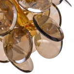 Подвесная люстра каскадная Divinare Chloe 7566/01 SP-8 (220V, хрусталь, на цепи)