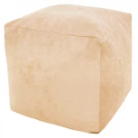 Пуфик Dreambag Куб Бежевый Микровельвет (Классический) 3912001