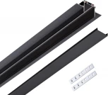 Низковольтный шинопровод для встраиваемого монтажа в ГКЛ 1м Novotech Smal 135197 SHINO IP20 48V