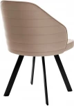 Стул DikLine 276 поворотный E52 бежевый, ножки черные 00-00071760