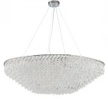 Подвесная люстра (12028/16PL Chrome) Indigo Intrigo V000370 (220V, хрусталь, на тросе)