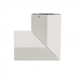 LED спот SP-TWIST-SURFACE-S60x60-12W Warm3000 (WH-BK, 30 deg) (Arlight, IP40 Металл) 026467(1) (220V)