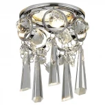 Встраиваемый точечный светильник Ambrella Хрусталь С Подвесами K2222 CH/CL