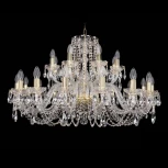 Подвесная люстра Bohemia 1402 1402/16+8/360/G