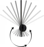 Бра светодиодное Crystal Lux Verde VERDE AP L700 BLACK NEW (220V)