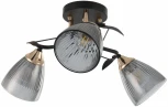 Потолочная люстра на штанге Arte Milano AMALFI 322610/3 BK+FG (220V)
