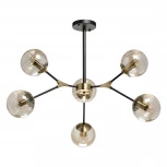 Потолочная люстра на штанге DeMarkt Гамбург 605016206 (220V, шарики)