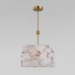 Потолочная люстра на штанге Eurosvet Brume 60174/3 латунь (220V, круглые)