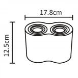 Накладной точечный светильник Arte Lamp Falcon A5644PL-2BK