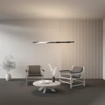 Радиусный профиль 35x35 Twist левый черный Maytoni  ALM-3535R-B-TL-90°-0.4M