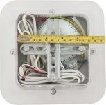 Потолочная светодиодная люстра Spektr LED LAMPS 81421 80W, белый, LED с RGB подсветкой