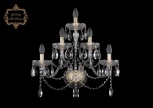 Бра Art Classic 10.12 10.12.2+2+1.195.XL.Gd.Sp (220V, хрусталь, подвески, подсвечник, свеча)