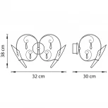Бра Lightstar Scarabeo 755624 (12V)