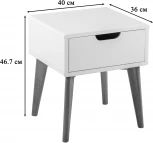 Тумба прикроватная R-Home Nikko