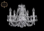 Подвесная люстра Art Classic 11.11 11.11.5.141.Cr.Sp (220V, хрусталь, на цепи, подсвечник, свеча)