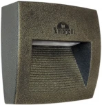 Подсветка для лестниц и ступеней накладная уличная Fumagalli Lorenza AS1.000.000.BXJ1L (220V, IP55)