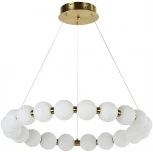 Подвесная люстра Favourite Gubbare 4014-8P (LED, 220V, на тросе, шарики, бусы)