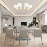 Подвесная люстра Arte Milano Amalfi-2756 332756/8 FGD (220V, подвески, на цепи)