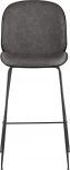 Стул барный Beetle PU со спинкой серый 2 шт Stool Group (арт.УТ000038313)