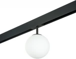 Трековый светильник однофазный 220V Lightstar Teta PRO120107 (шар)