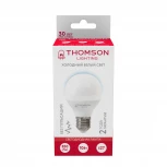 Лампочка светодиодная белый шар E27 10W Thomson Globe TH-B2320