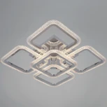 Потолочная люстра на штанге светодиодная с пультом  и ночным режимом Reluce 09838-0.3-4+1 CR (Умный дом)