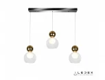 Подвесной светильник iLedex Blossom C4476-3L GL (220V, на проводе, шарики)