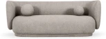 Диван Lucca ОГОГО (арт.786878), (Рогожка,Букле,Ткань/Бежевый)