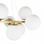 Подвесная люстра MyFar Aerton MR2942-9P (220V, на тросе, шарики)