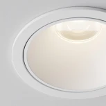 Встраиваемый светильник Maytoni Alfa LED DL043-01-10W4K-RD-W-1 (220V, круглые)