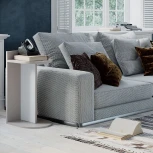 Стол приставной DOM SIDE TABLE (Белый) LEVE