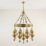 Люстра подвесная Каир CL419183 (220V, на цепи)