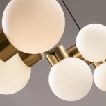 Подвесной светильник Freya Gatsby FR5232PL-06B (220V, на тросе, шарики, молекулы)